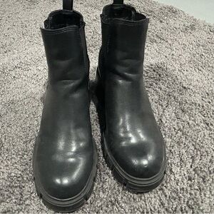 Madden Girl Black Ankle Booties